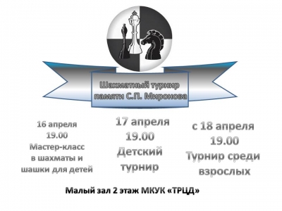 Шахматный Турнир памяти С.П. Миронова