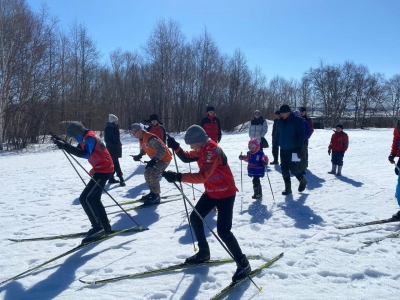 Лыжные гонки в рамках празднования 10-летия ВФСК ГТО.